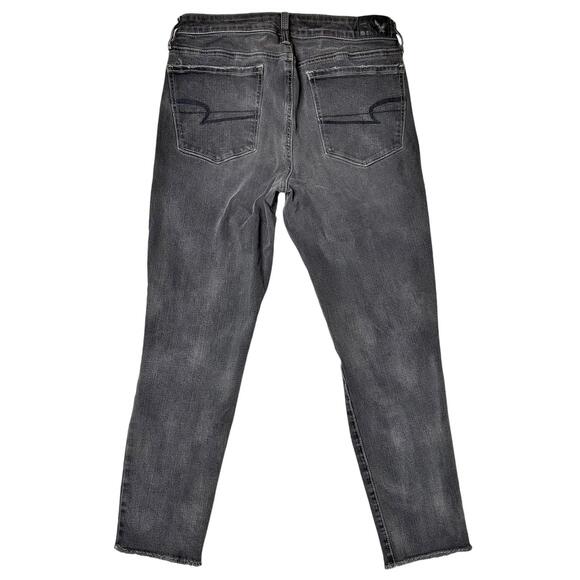 American Eagle High-Rise Jegging Crop Jeans Women’s 8 - Picture 2 of 9